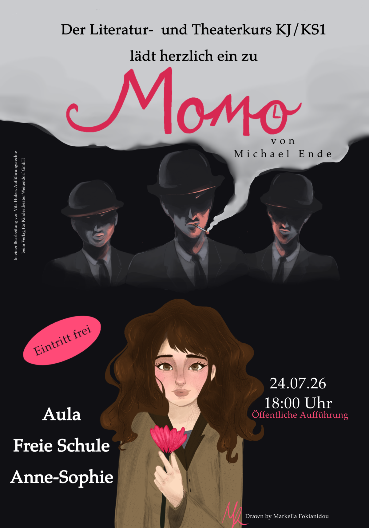 News Teaser Einladung Theater „Momo“